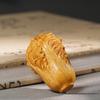 Golden Sandalwood Wenwan Treasures Handcrafted Pendant Wood Carving Gift