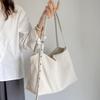 Ladies' Lazy Style Denim Tote Bag Canvas Simple Large Capacity Versatile Diagonal Cross Casual Commuting Buckle Shoulder Bag