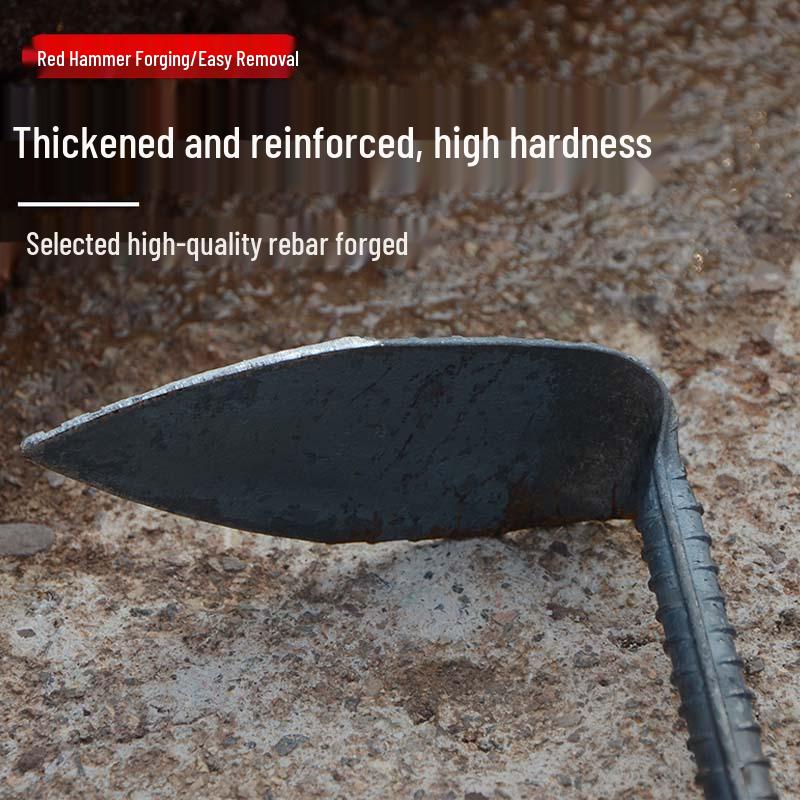 All-Steel Multi-Functional Small Hoe for Gardening and Farming