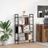 Vintage Wood Bookshelf 75 x 30 x 123.5 cm Engineered Wood