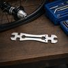 Multi-Functional Hub Cone Wrench Chrome Vanadium Steel Open-End Wrench  Home Repair