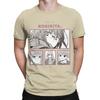 Unisex T-Shirts Hhorimiya Lässige Baumwoll-T-Shirts Kurzarm-T-Shirts Rundhals Kleidung Druck