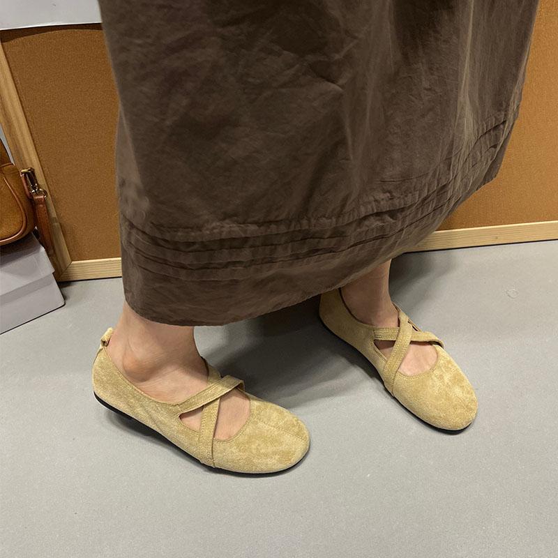 Fashion Flock Footwear Ladies Mary Janes Flats Slip On Shoes Casual Female Shallow Fashion Round Toe Women Flats With Shoes