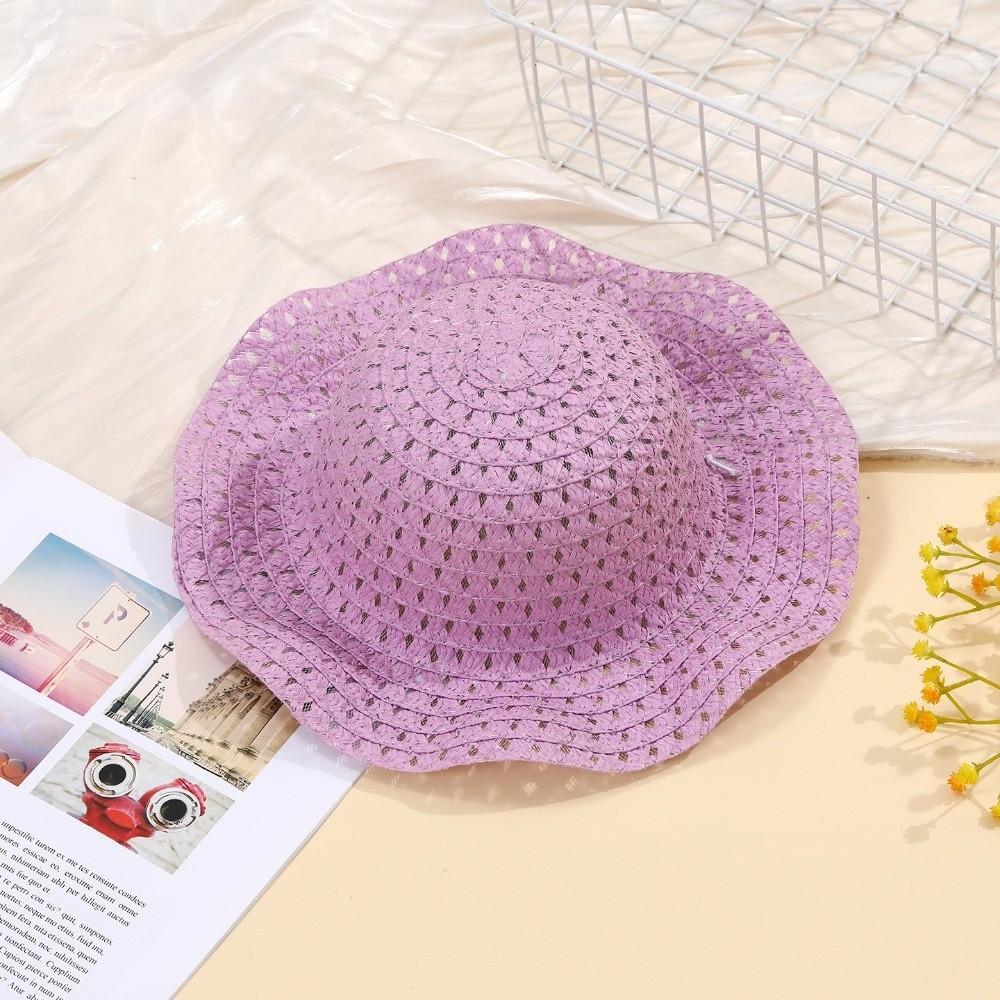 Hollow Out Baby Hats Large Brim Bucket Hat Cute Beach Hats Summer