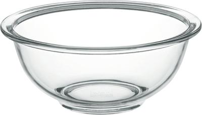 Ciotola in vetro resistente al calore iwaki AGC Technoglass, Rotonda, 1,5L, Diametro esterno 21,3cm, Adatta per microonde e lavastoviglie, Design a bocca larga per una facile miscelazione,