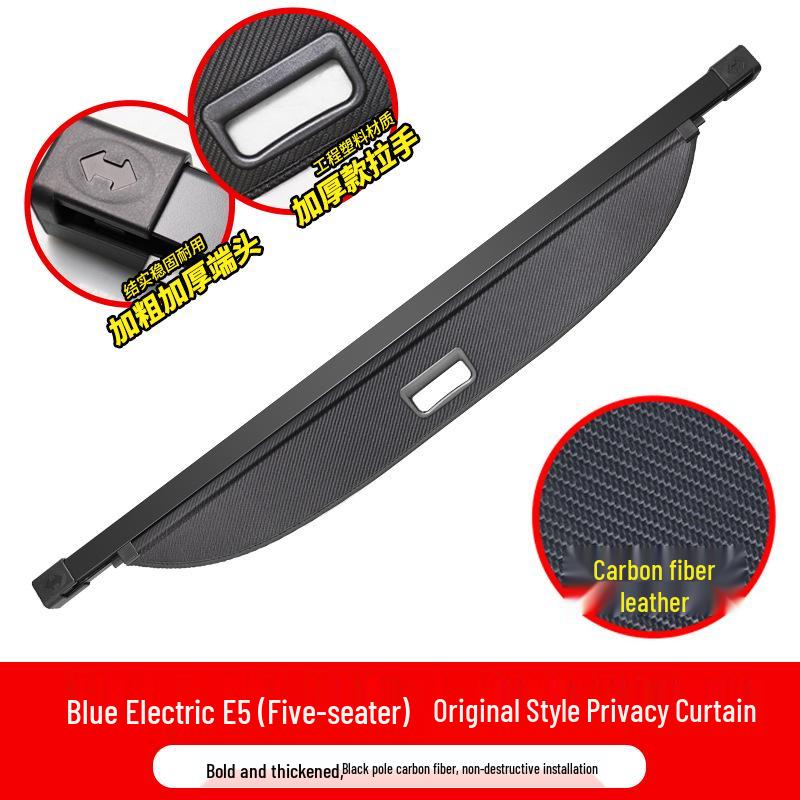 Para DFSK Blue Electric E5 Trunk Sunshade & Evolute i-Space Cargo Cover Partition
