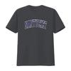 Mens Nantucket Arched Dark Blue Text T Shirt vintage Washed Breathable graphic Slightly Soft Top For Everyday Wear Casual