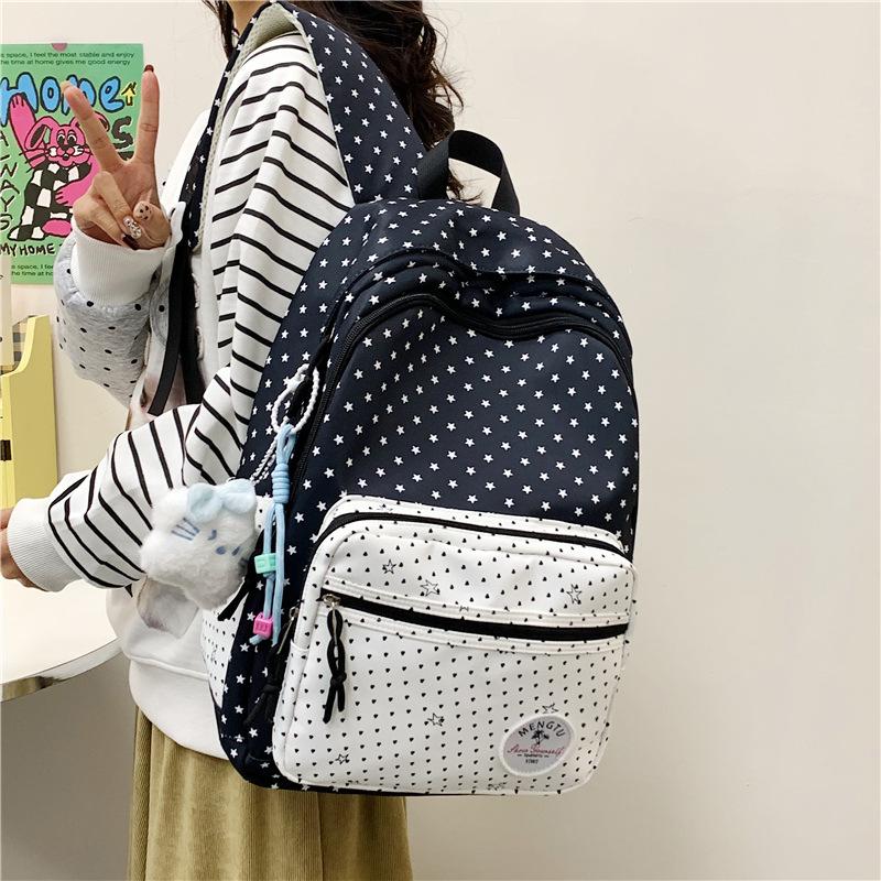 Zaino alto valore versione coreana zaino scuola ragazze scuola media ragazze scuola superiore studenti universitari stile universitario leggero studenti scuola elementare