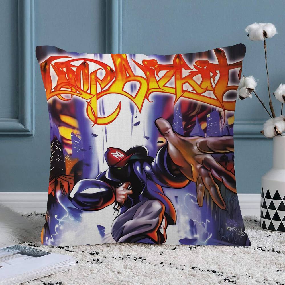 PC Limp Bizkit Pillow Cushion Cover Pillowcase Living Room Sofa Home Decor Customized