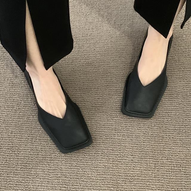 

Весенне-летние новые туфли Мэри Джейн на плоской подошве, женские сандалии в стиле Лолиты в стиле ретро, ​​модельные модные туфли на массивном каблуке из искусственной кожи 39 чёрный