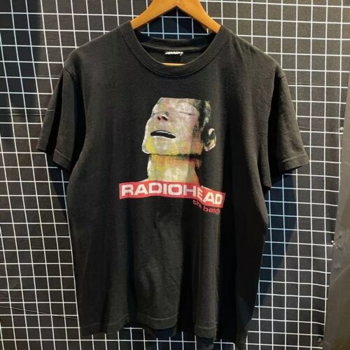 

Vintage 90s Radiohead The Bends 1995 Album for Unisex Women T Shirt Reprint Graphic Short Sleeve Shirt Unisex Unisex Women Summer S