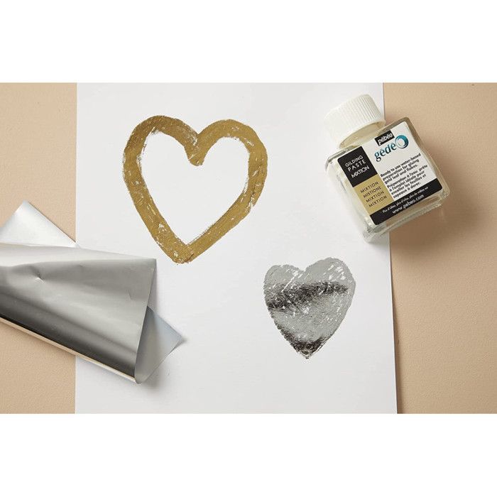 Mixion à dorer - Gédéo - 75 ml - Colle pour feuilles de dorure - Transparente - Multi-supports