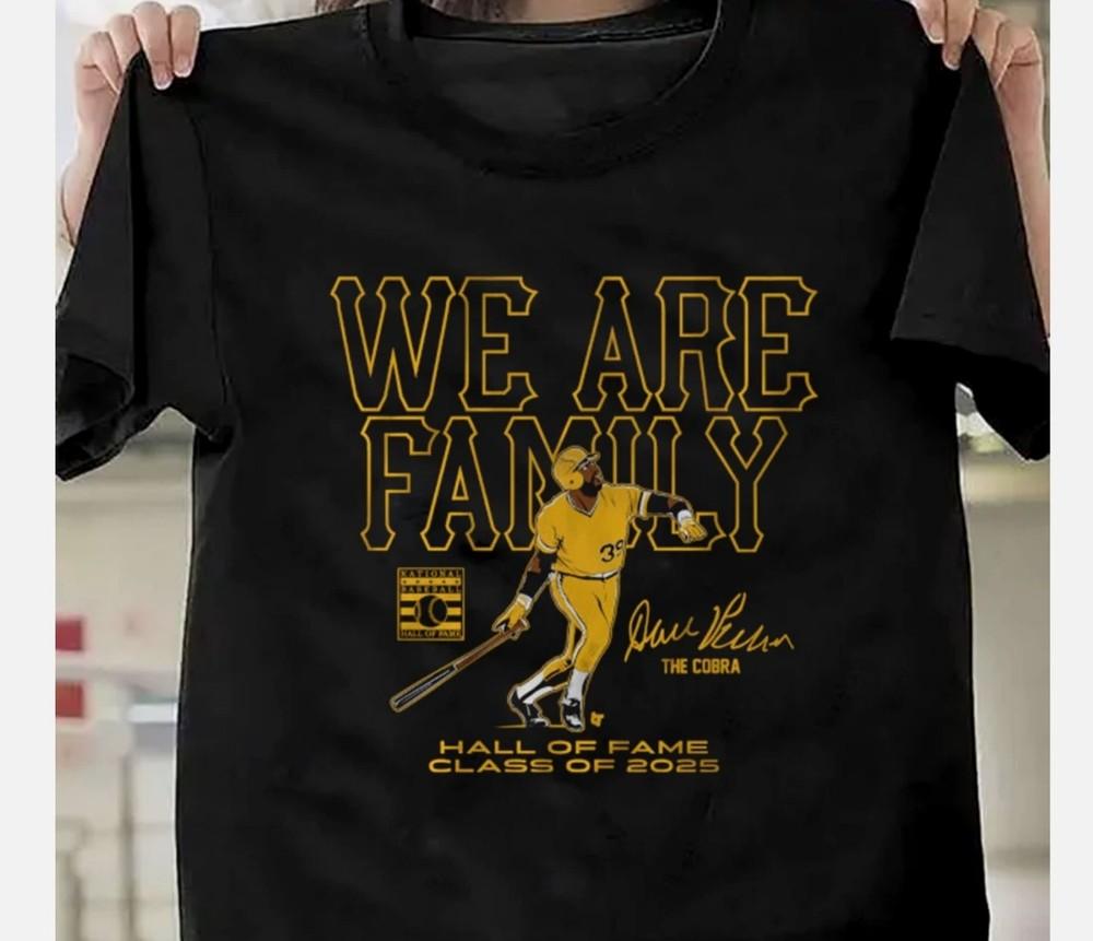 Dave Parker Hall of Fame Inductee Class of 2025 T Shirt All Size