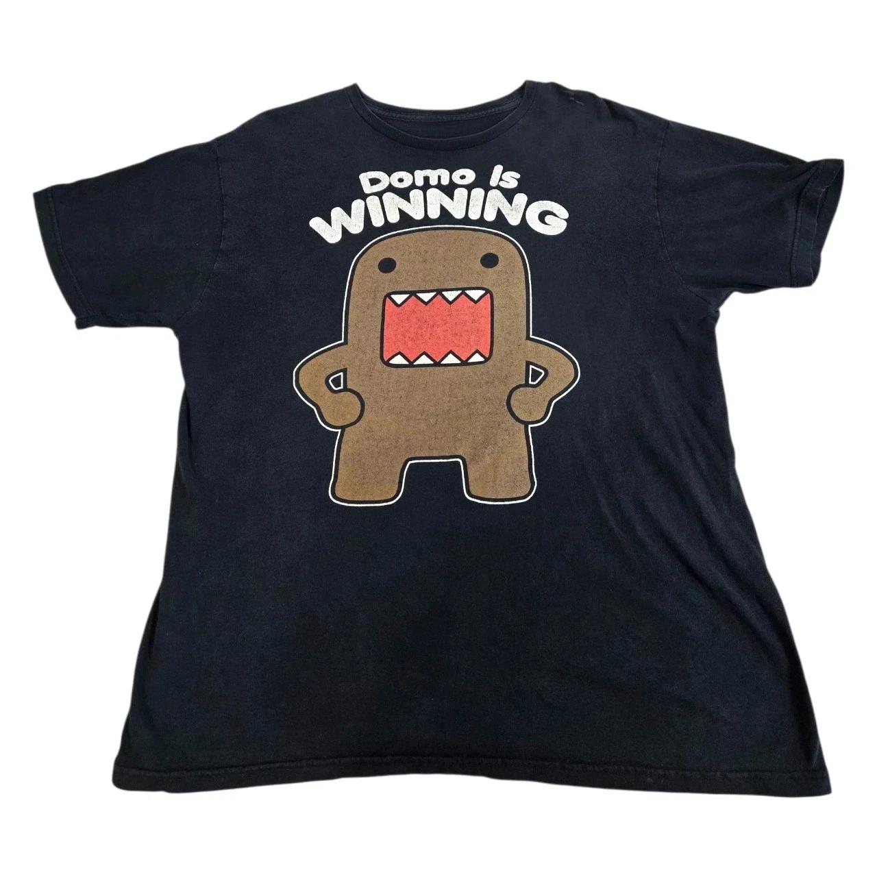 

Men Woemn Retro Domo Kun Gun Cartoon Printed Cotton Travel TShirt for Men Women Mascot Fashion Casual Loose Short Sleeve 4XL