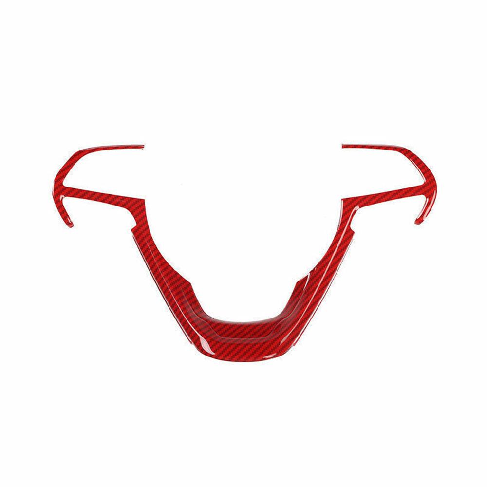 Car Steering Wheel Decoration Cover Sticker Trim Frame for Jeep Grand Cherokee 2014-2020 Auto Interior Mouldings Accessories