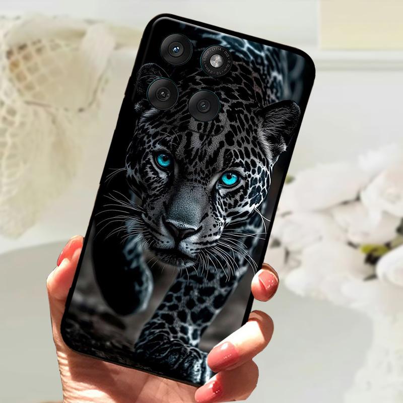 Modne Etui Dla Motorola Edge 60 Fusion 5G Odporny na Wstrząsy Zderzak Miękkie Pokrowiec na Telefon Dla Moto Edge60 Fusion Silikonowe Ochronne Etui