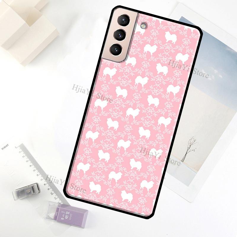 Japanese Spitz Dog Case For Samsung Galaxy S23 Ultra Note 20 10 S9 S10 Plus S20 S21 FE S22 Ultra Phone Cover
