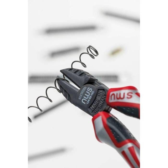 Pince coupante diagonale avec facette NWS 134-69-160 160 mm 1 pc(s)