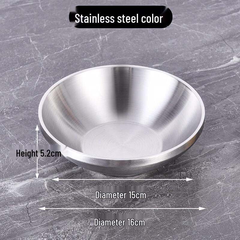 Многоцелевая миска в корейском стиле из нержавеющей стали 304