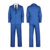 Detective Conan Cosplay Uniform Set With Polyester Fabric For Anime Role Play