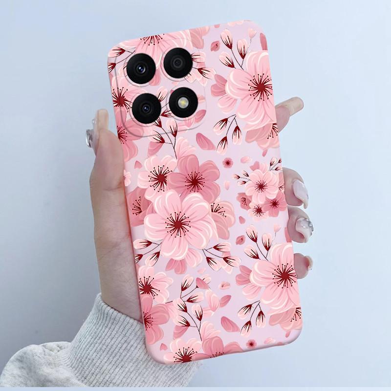 For Huawei Honor X8a Case HonorX8a Soft TPU Silicone Cover Cute Cartoon Panda Phone Case For Honor X6a HonorX6a Plus Coque Funda