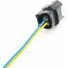 6PCS Fuel Injector Nozzle Connector Plug Harness Pigtail 16600-38Y10 16600-5S700 16600-5S701 Replacement for Nissan Frontier 3.3L 1999-2006 for