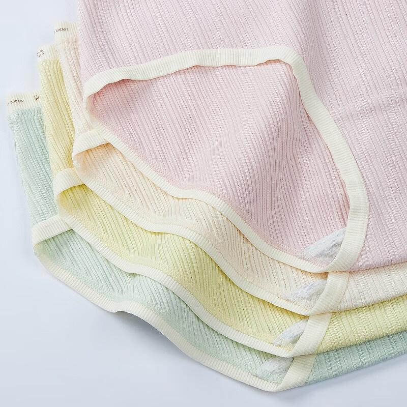 Fenteng Women's Antibacterial Mid-waist Briefs 4-Pack