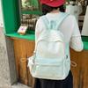 Women Star Print Nylon Backpack Cute School Bag Travel Daypack for Girls