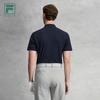 FILA Contact Cool Classic Versatile Comfortable Polo Shirt Men tops Secret-Blue A11M625149FNV