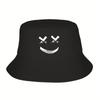 Y2K Style Sunscreen Fisherman Hat Suitable for Travel, Leisure, and Birthday Celebrations. Outdoor Hat with Optimistic Design