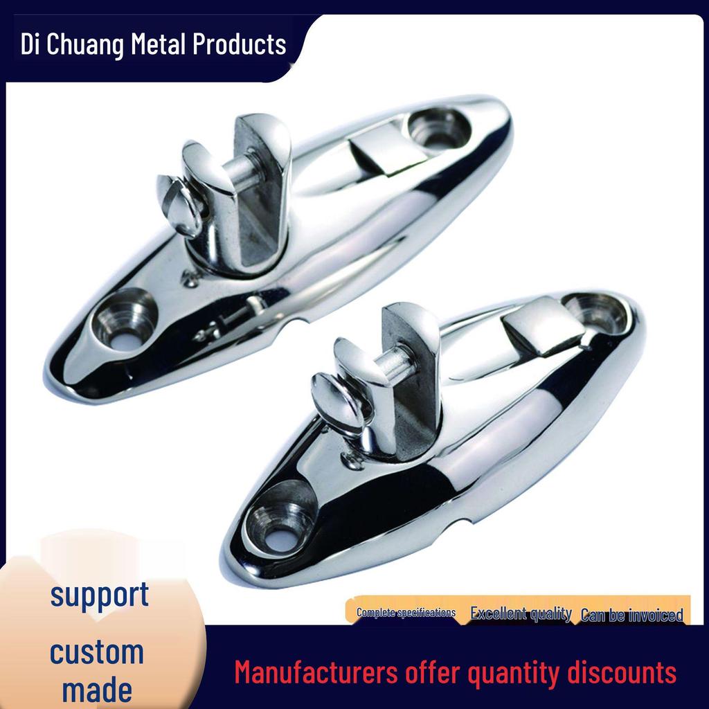 316 Stainless Steel Yacht Deck Hinge Mooring Post Hardware