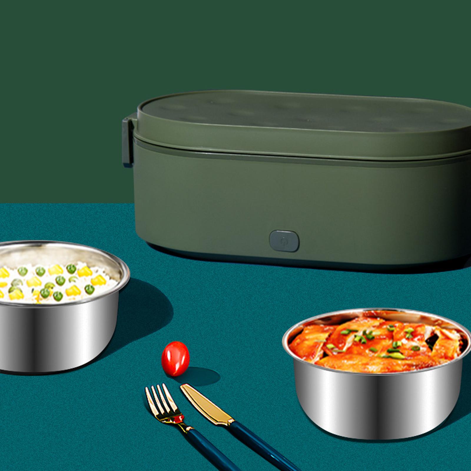 Portable Food Warmer Hot Food Multifunction Removable Electric Heated Lunch Boxes Lunch Box for School Outdoors