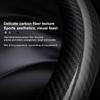 CIMF6 Ford ST Mondeo F150 Fusion Mustang EXPLORER ESCAPE EDGE Fiesta Focus Kuga Ranger Car Carbon Fiber Ventilate Steering Wheel Cover