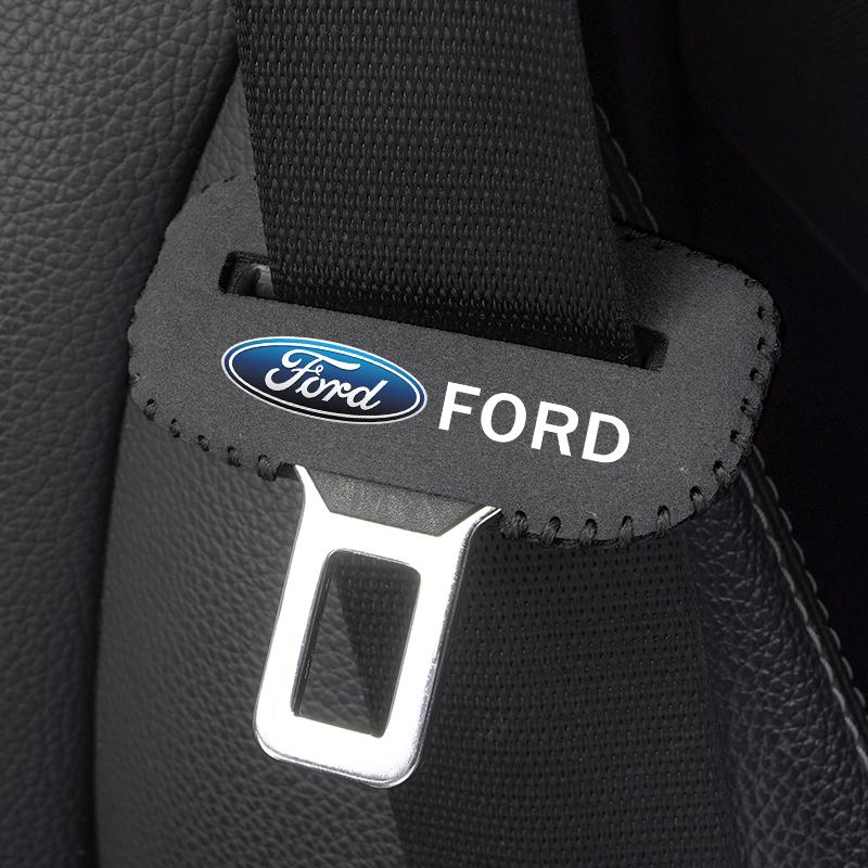 Car Safety buckle protection sleeve accessories For Ford STline Focus Fiesta Mondeo Explorer Transit Ranger MK2 MK3 Escape Puma APU1