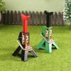 Floor Simulation Jack Stands Lift Pair Rack For Remote Toy Car Truck Tire Change Lifting Support Stand Scene Accessories