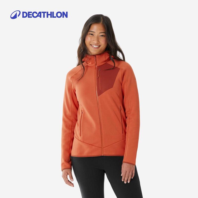 Decathlon Women s Fleece Full-Zip Hiking Jacket S