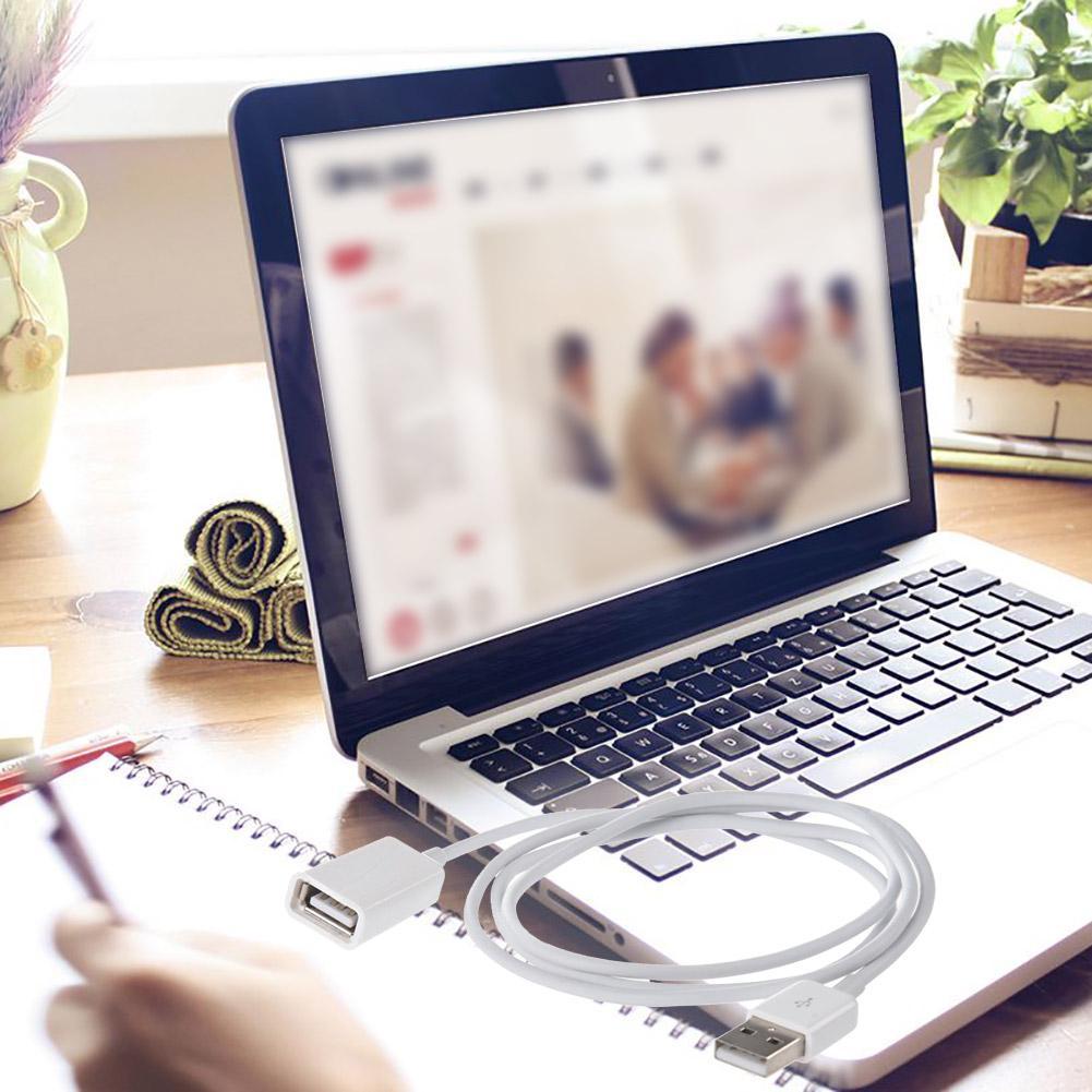 1 M USB Extension Cable Male To Female Extender Cable Extension Cable Data Charging Cable Fast Speed USB 2.0 Extended