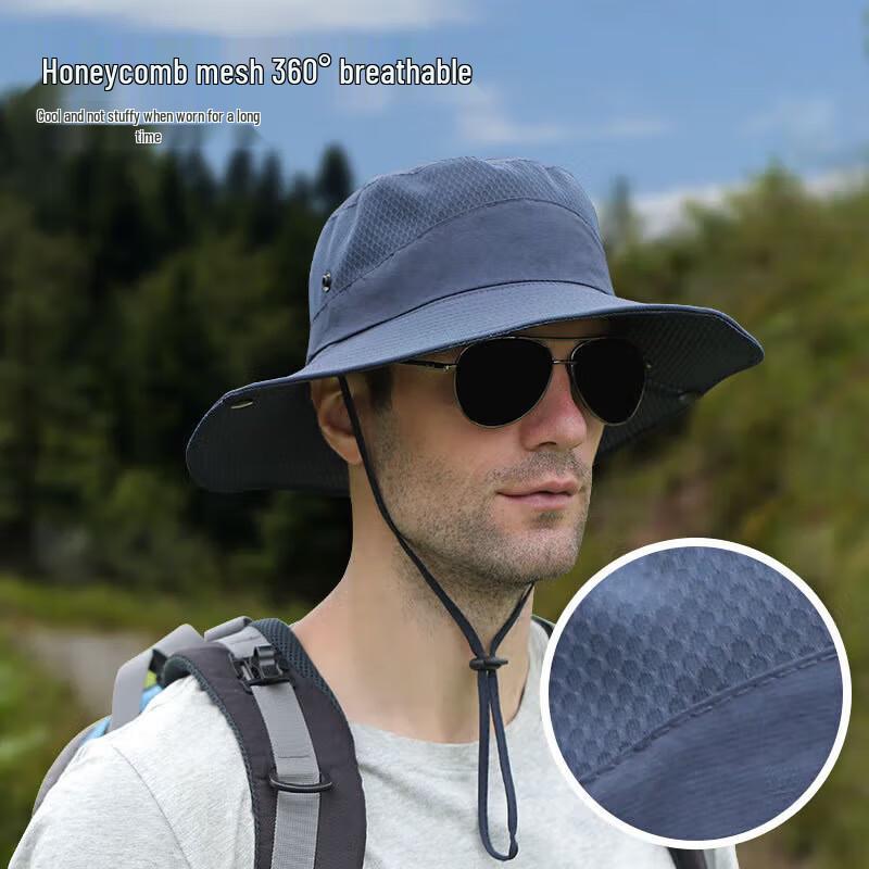 Мужская быстросохнущая уличная шляпа для защиты от солнца