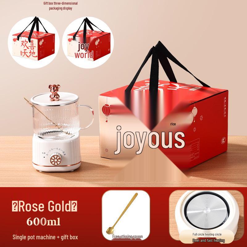 Yueerde Multi-Function Electric Heating Cup - Mini Tea & Health Pot for Office