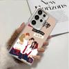 F-Fashion RBD R-Rebelde Soft Phone Case for Samsung Galaxy S24 S25 FE S26 Edge S23 Ultra S22 Plus S21 + Shockproof Cover Back Sh
