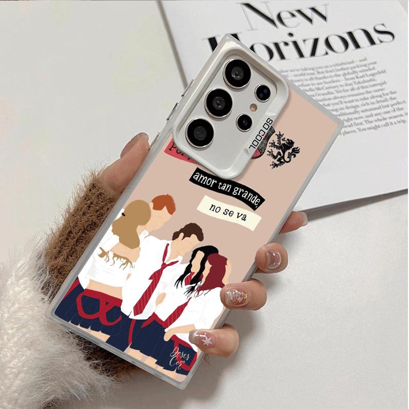 F-Fashion RBD R-Rebelde Soft Phone Case for Samsung Galaxy S24 S25 FE S26 Edge S23 Ultra S22 Plus S21 + Shockproof Cover Back Sh
