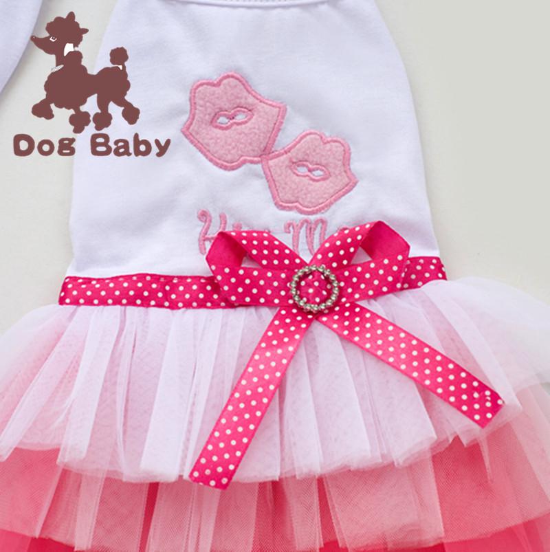 Lips Tulle Skirt: Spring/Summer Pet Apparel for Dogs
