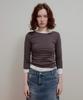 Aobteu Modal Half Sleeve T-Shirt - Charcoal