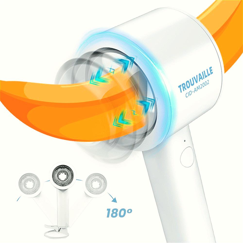 Double Ring Vibrating Cock Ring for Men, 9 Modes, Silicone Waterproof Magnetic USB Recharge Delay Toy, Private & Washable Design