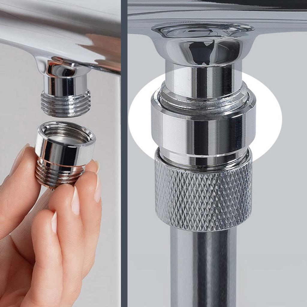 2 Pieces Water Flow Control for Valve Stainless Steel Water Saver for Shower Heads 1/2 Inch Shower Flow Limit Reducer