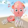 Rechargeable Crawling Interactive Octopus Toy Interactive Walking Dancing Octopus  Kids Toddlers