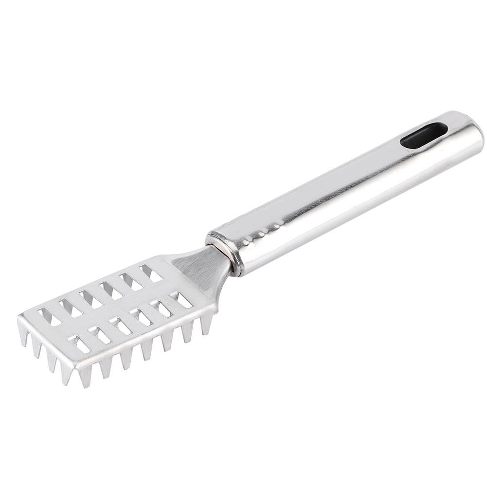 3Pcs Stainless Steel Fish Scraper Fish Scale Remover Scraping Removing Tool Kitchen Supplies