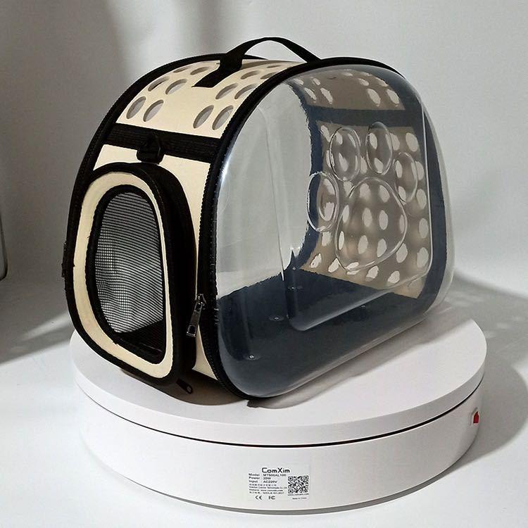 

Portable Transparent Space Capsule Pet Backpack for Cats and Dogs Small 35x20x22CM