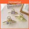 Fashionable Handmade Hair Clip With Beautiful Butterfly Knot And Vibrant Colors