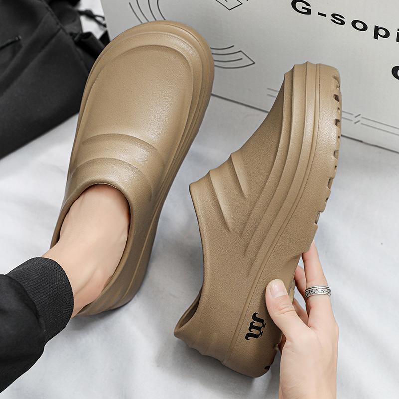 Black chef shoes kitchen soft-soled shoes winter velvet cotton shoes warm casual sneakers